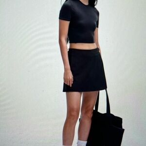 Lululemon Wundermost Ultra-Soft Nulu Crewneck Cropped T-Shirt